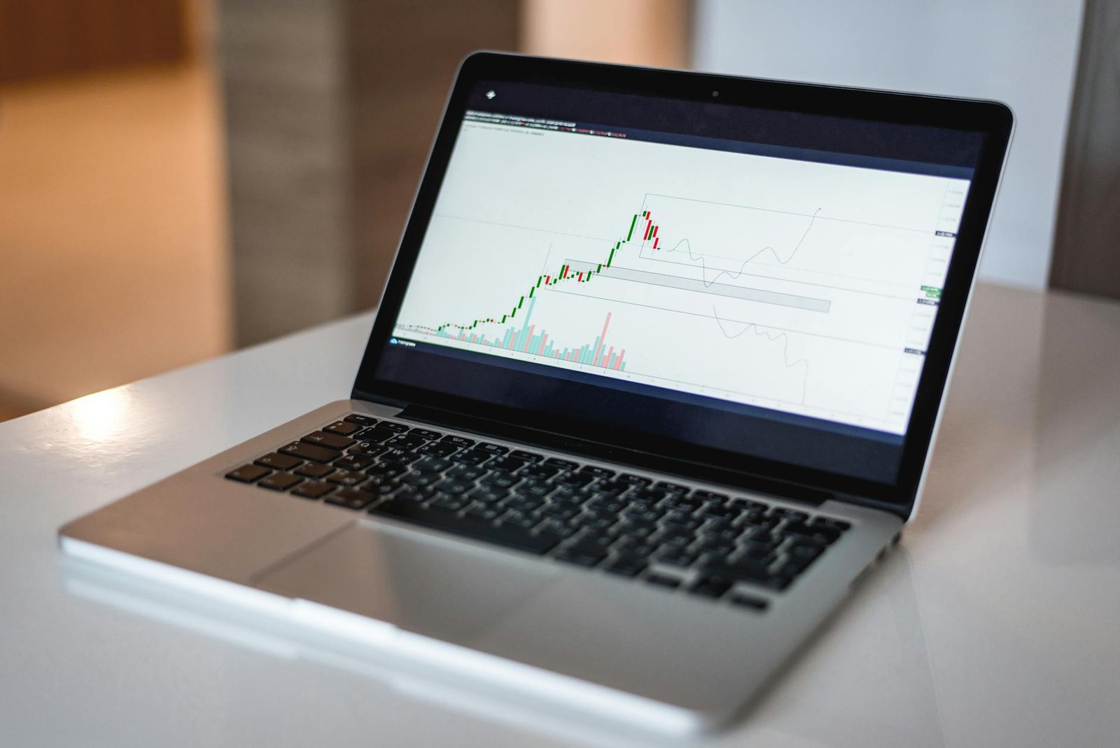 Financial accounting software dashboard