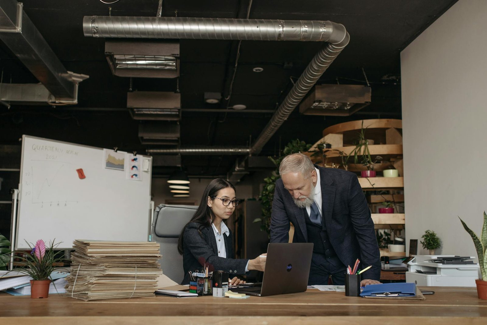 Asset management business office