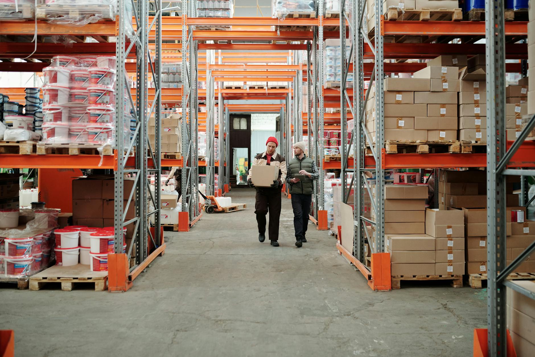 Warehouse inventory management system
