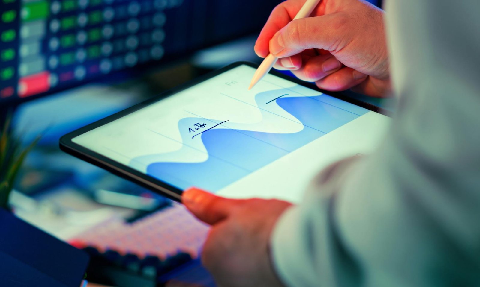 Business intelligence dashboard displaying NetSuite analytics workbook charts